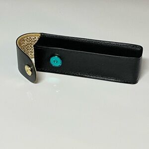 Chanel Lip Serum Case- Black w/ Gold Accents, New/Unused. Fits Sublimage Lip Oil